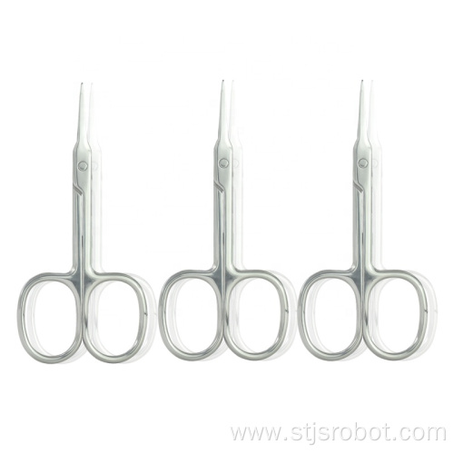 Metal Nail Scissors Beauty Finger Stainless Steel Cuticle Nail Scissors